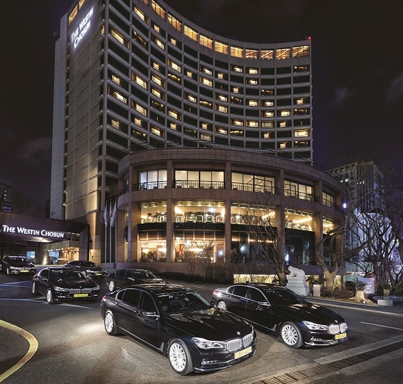 BMW 코리아, 서울 웨스틴조선호텔에 ‘뉴 7시리즈’ 공급