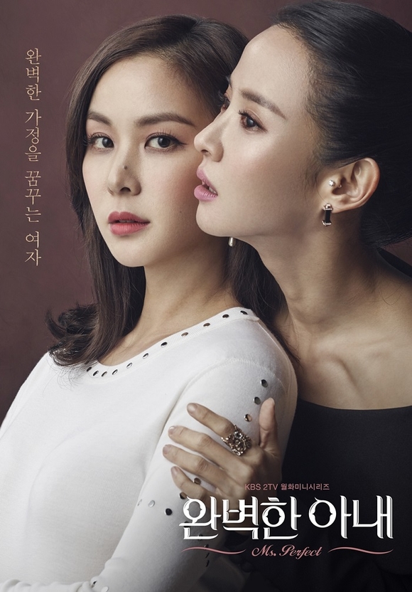 ‘화랑’ 후속 ‘완벽한 아내’, 고소영-조여정 포스터 공개