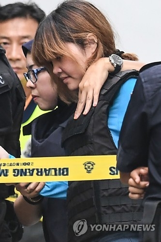 ‘김정남 암살 혐의’ 피고인 재판, 다음달 30일로 연기