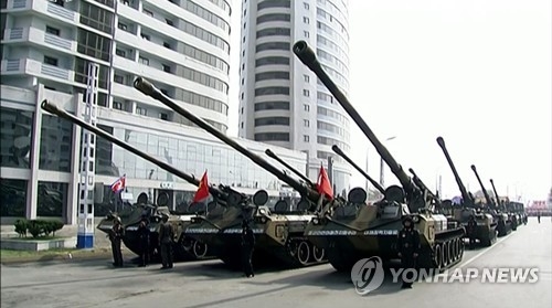 북한, 태양절 맞아 열병식…최룡해 “전면전은 전면전으로 대응”