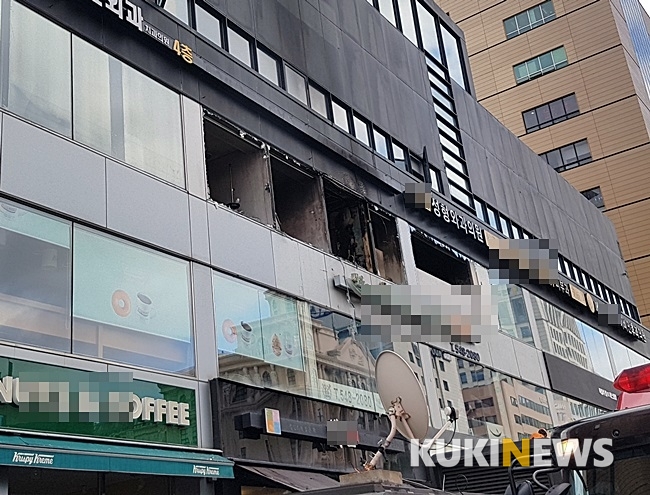 [속보] 서울 신사역 인근 성형외과 폭발사고