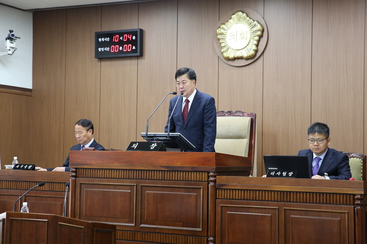 김포시의회, '민선6기 3대 시책' 실종 등 질타