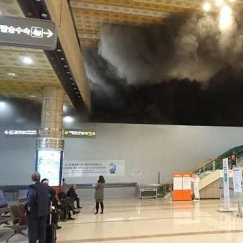 [쿠키영상] 김포공항 화재, 누리꾼 실시간 SNS 사진 제보…인명피해 없어