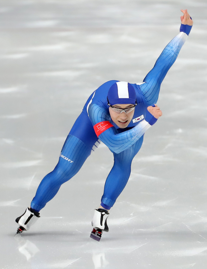 모태범, 빙속 남자 500m 35초 15 기록