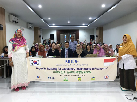 한국건강관리협회, 인도네시아 아이들 건강지원 박차