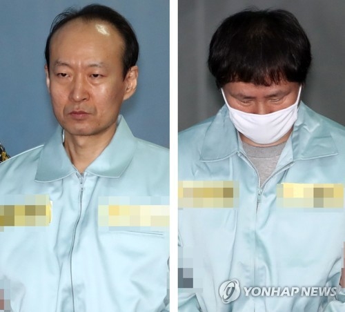 ‘국정원 특활비’ 안봉근·이재만 보석 석방…풀려난 朴의 문고리