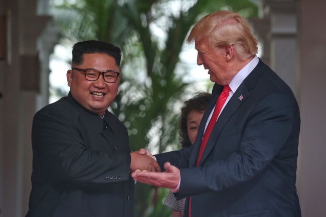 김정은-트럼프 '역사적인 만남'
