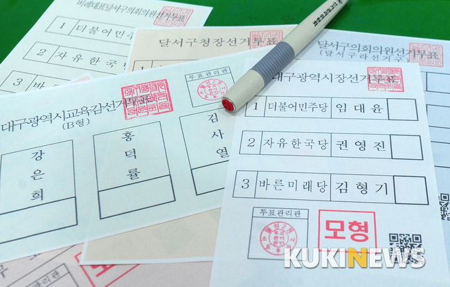 대구·경북 최종 투표율 57.3%, 64.7%