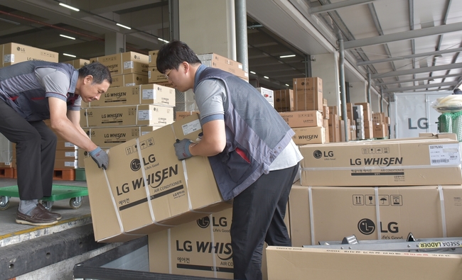 성수기 맞은 LG 휘센 에어컨…6월 첫 주 판매량, 전주 대비 40%↑