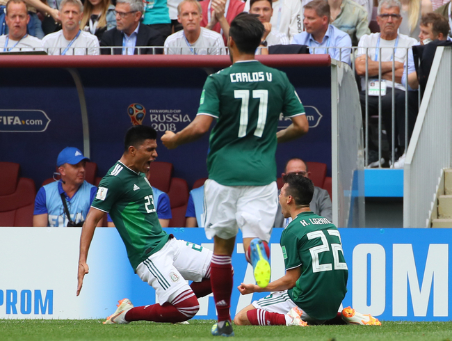 멕시코, 독일 1-0 제압