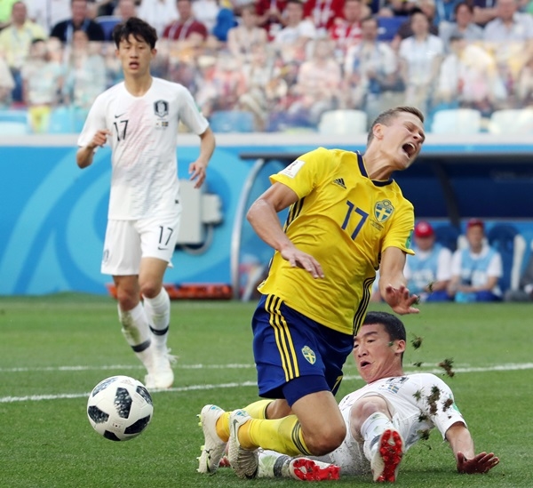 미국 야후 스포츠의 조롱…“한국-스웨덴전 본 사람들은 패배자”