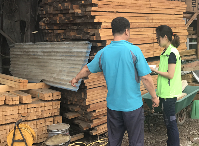 남부지방산림청, 목재제품 규격·품질 단속 나서