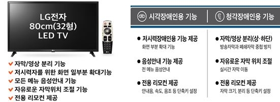 방통위, ‘시·청각장애인용 TV’ 1만5000대 보급 시작