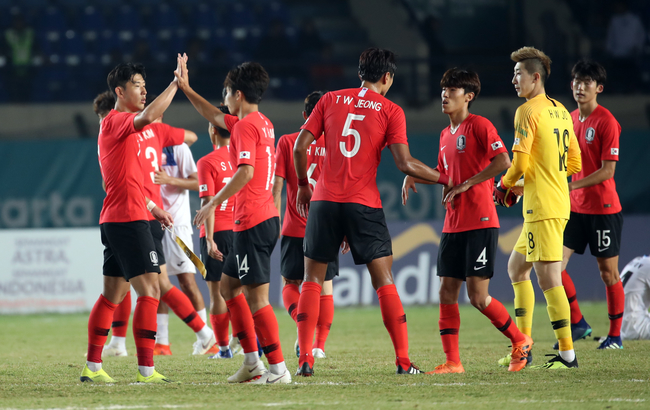 한국, 키르키즈스탄에 1-0 승 '16강 진출'