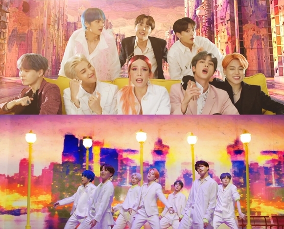 방탄소년단(BTS), '작은 것들을 위한 시 (Boy With Luv)' 뮤비 공개