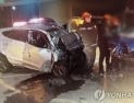 제2경인고속서 차량 연쇄 추돌…사망 1명(몽골인)·12명 부상