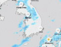 [오늘날씨] 노르웨이 기상청에서 본 서울 날씨...아침까지 비 온 뒤 맑음 