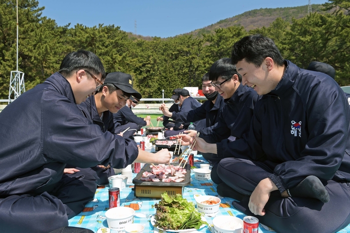 해군 진기사, 코로나 19 극복 행사 개최