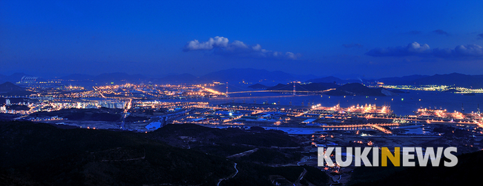 광양 구봉산전망대, 한국관광공사 ‘야간관광 100선’