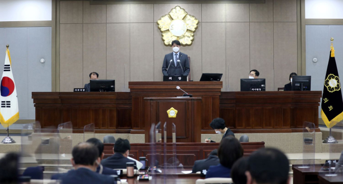 수원시의회 제358회 임시회 개회