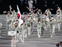 [올림픽] 한국 선수단, ‘기수’ 김연경·황선우 앞세워 103번째 입장