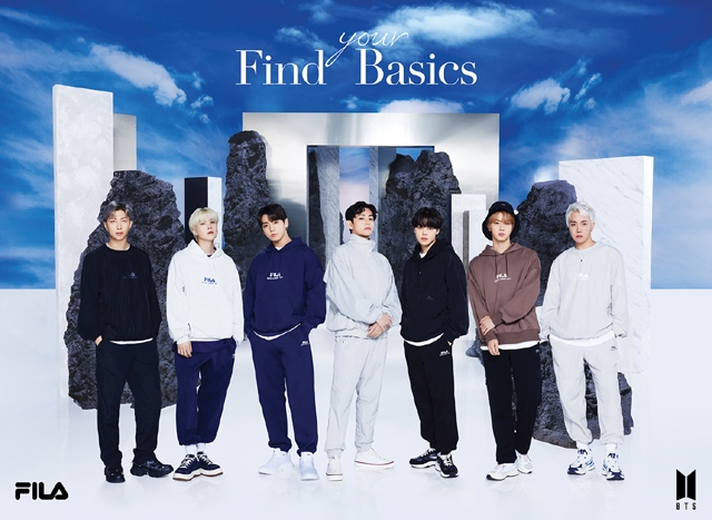 휠라, 가을 컬렉션 선봬…BTS 새 광고도 공개