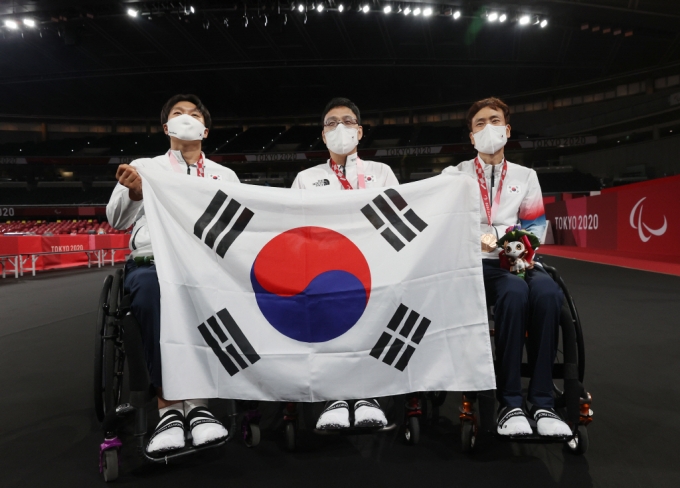 주영대, 패럴림픽 남자 탁구 단식서 한국 첫 금메달