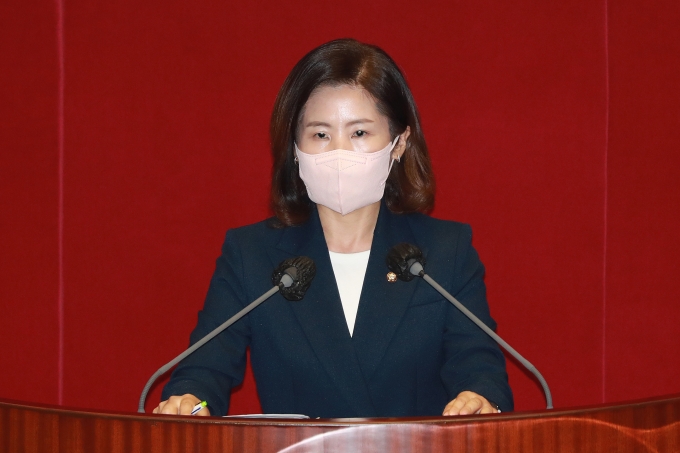 [국감 2021] 김미애 “SK바이오·삼바 성과에 숟가락만 얹는 K-방역”