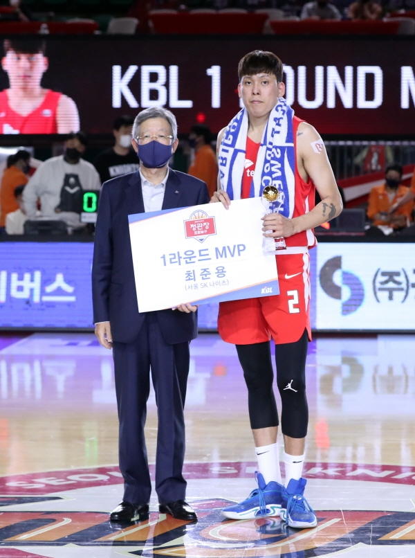 [KBL] ‘1라운드 MVP’ 최준용 “동료들이 믿어준 덕분”