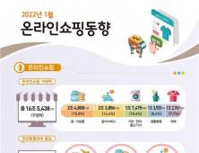 1월 온라인쇼핑 거래액 16.5조원…모바일 비중 '역대 최대'
