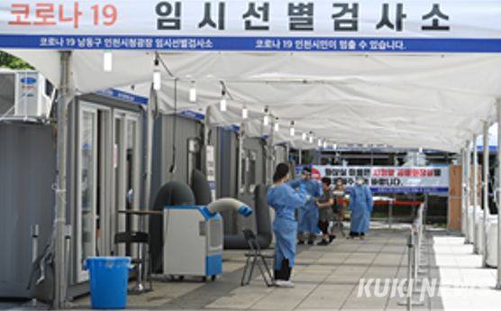 인천시, 13일부터 코로나19 임시 선별검사소 단계적 운영 종료