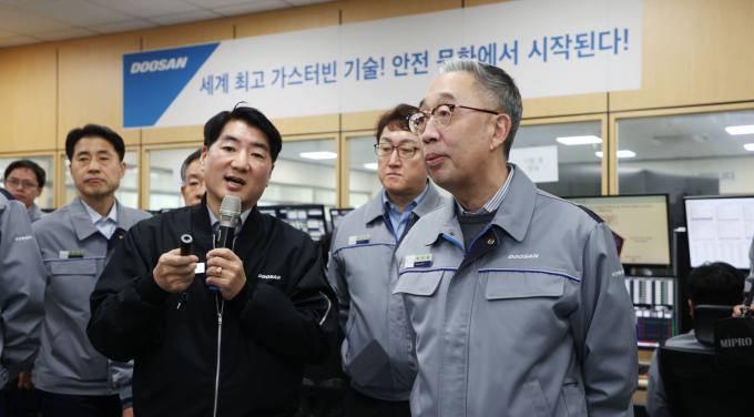 박지원 두산에너빌리티 회장, ‘K-가스터빈 기반으로 수소터빈 선도기업 될 것’…가스터빈 수주 본격 확대