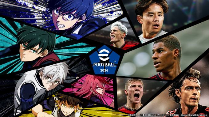 코나미 eFootball, 일본 인기 애니 ‘블루 록’과 협업