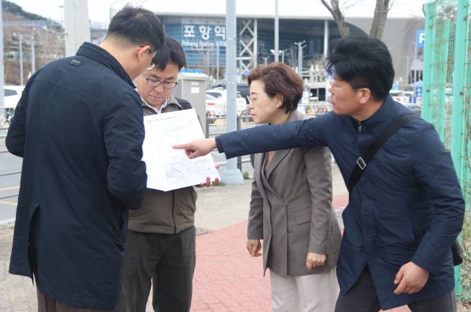 김정재 의원, 포항역 교통환경 개선 '총력'