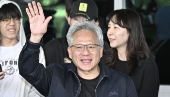 젠슨 황, 김포공항 통해 입국…국내 AI 협력 행보 시작