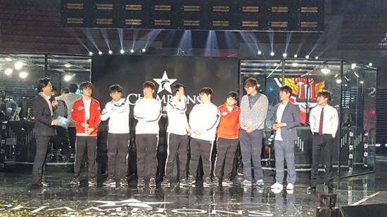 사진=롤챔스 스프링에서 우승한 SKT