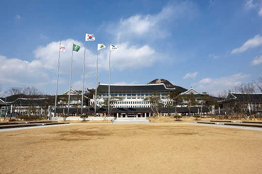 "경북도청 전경. "