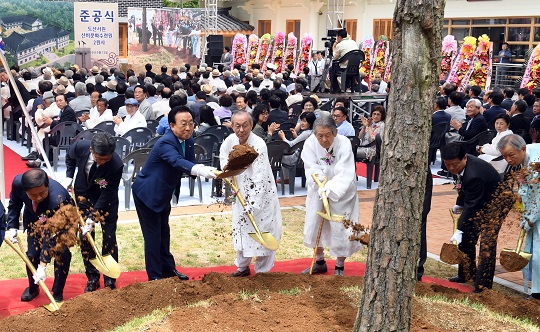 "도산서원선비문화수련원 제2원사 준공식. <사진=경상북도>"