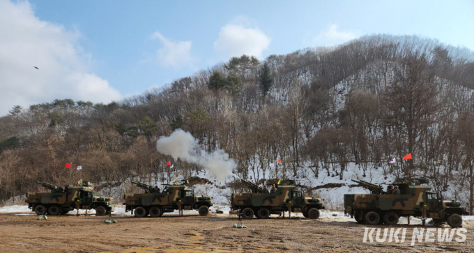 육군 제7사단, '백발백중' 통합 화력으로 결전태세 확립