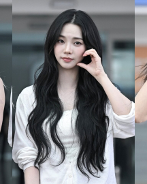 카리나·윈터·권은비, 월드컵 원정 응원…멕시코行